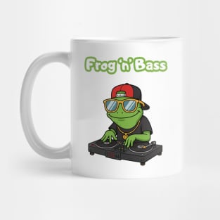 Frog ’n’ Bass – DJ Amphibian Drops the Beat Mug